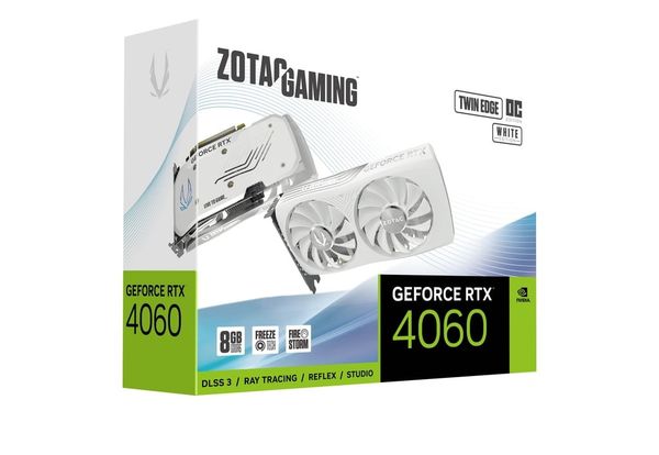Card màn hình ZOTAC GAMING RTX 4060 8GB Twin Edge OC White Edition