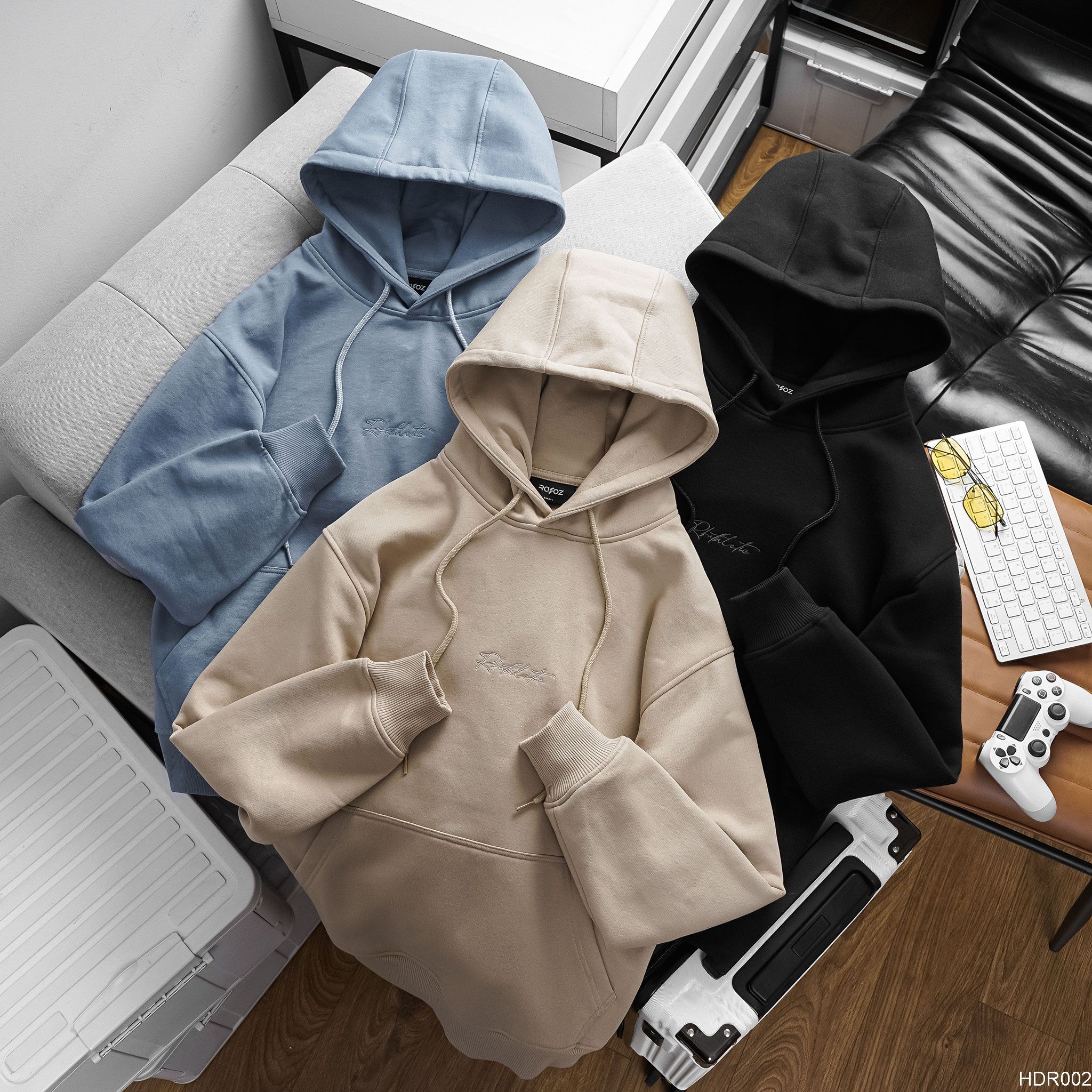  Áo hoodie RAFOZ embroider athletic - 002 