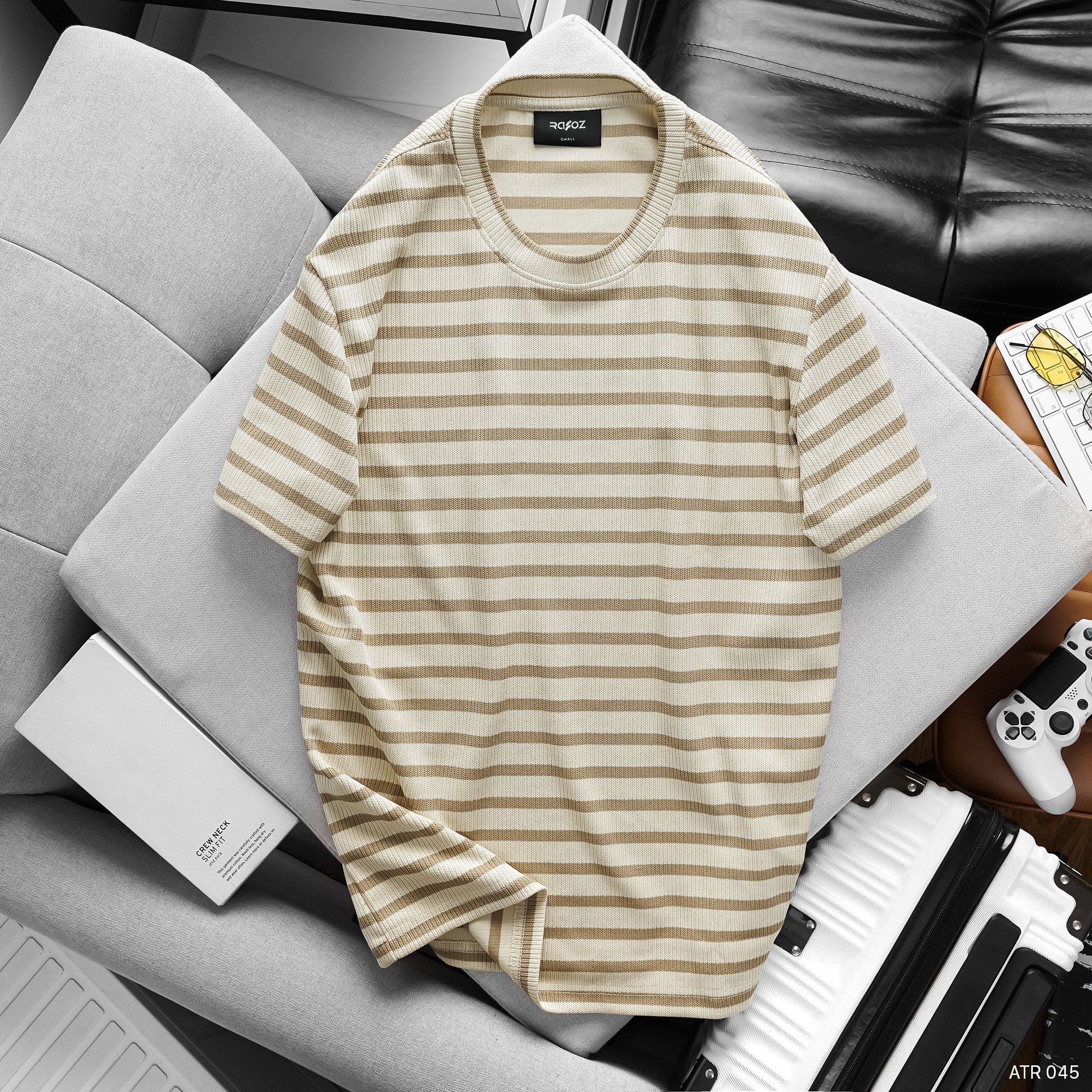  Áo thun RAFOZ basic striped - 045 