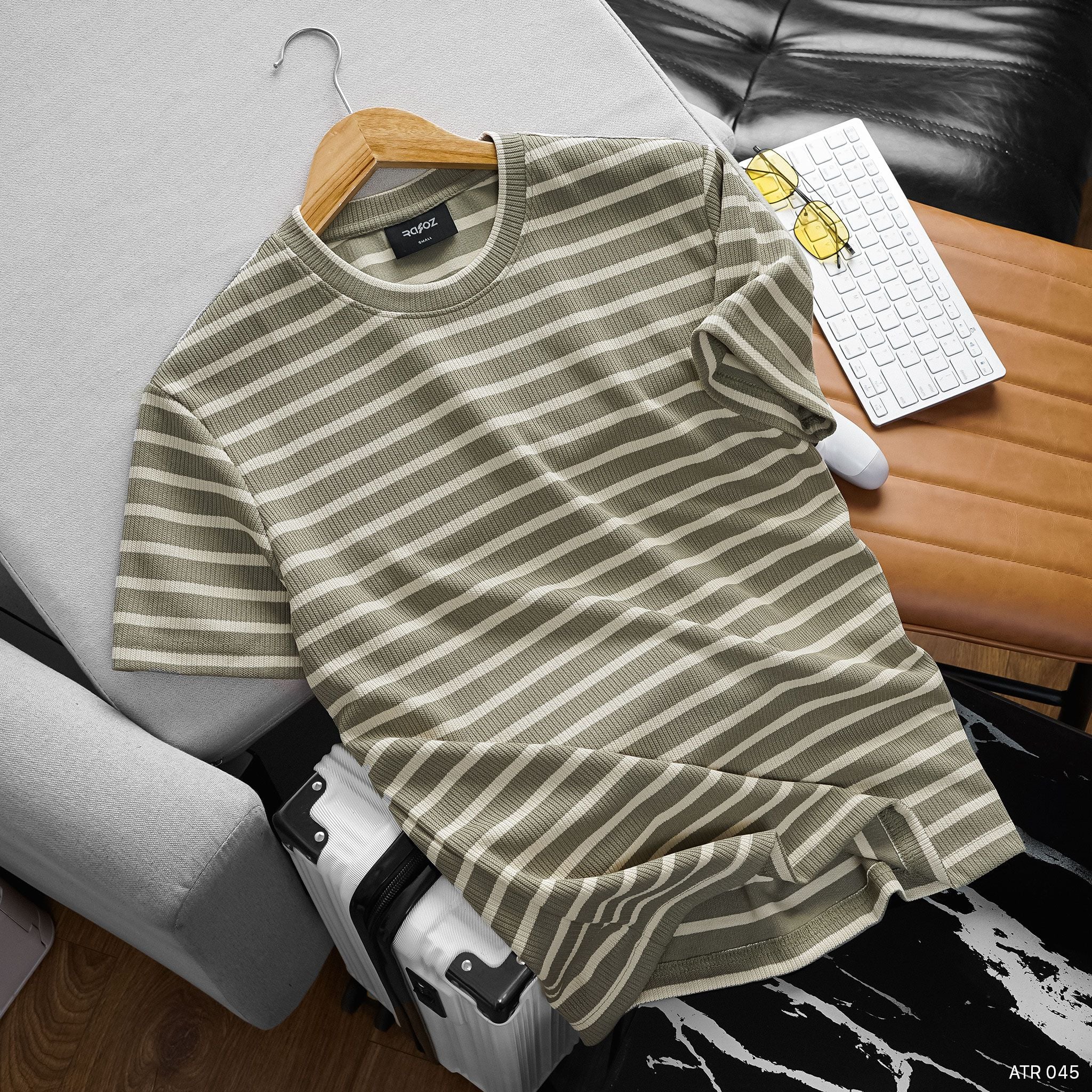  Áo thun RAFOZ basic striped - 045 