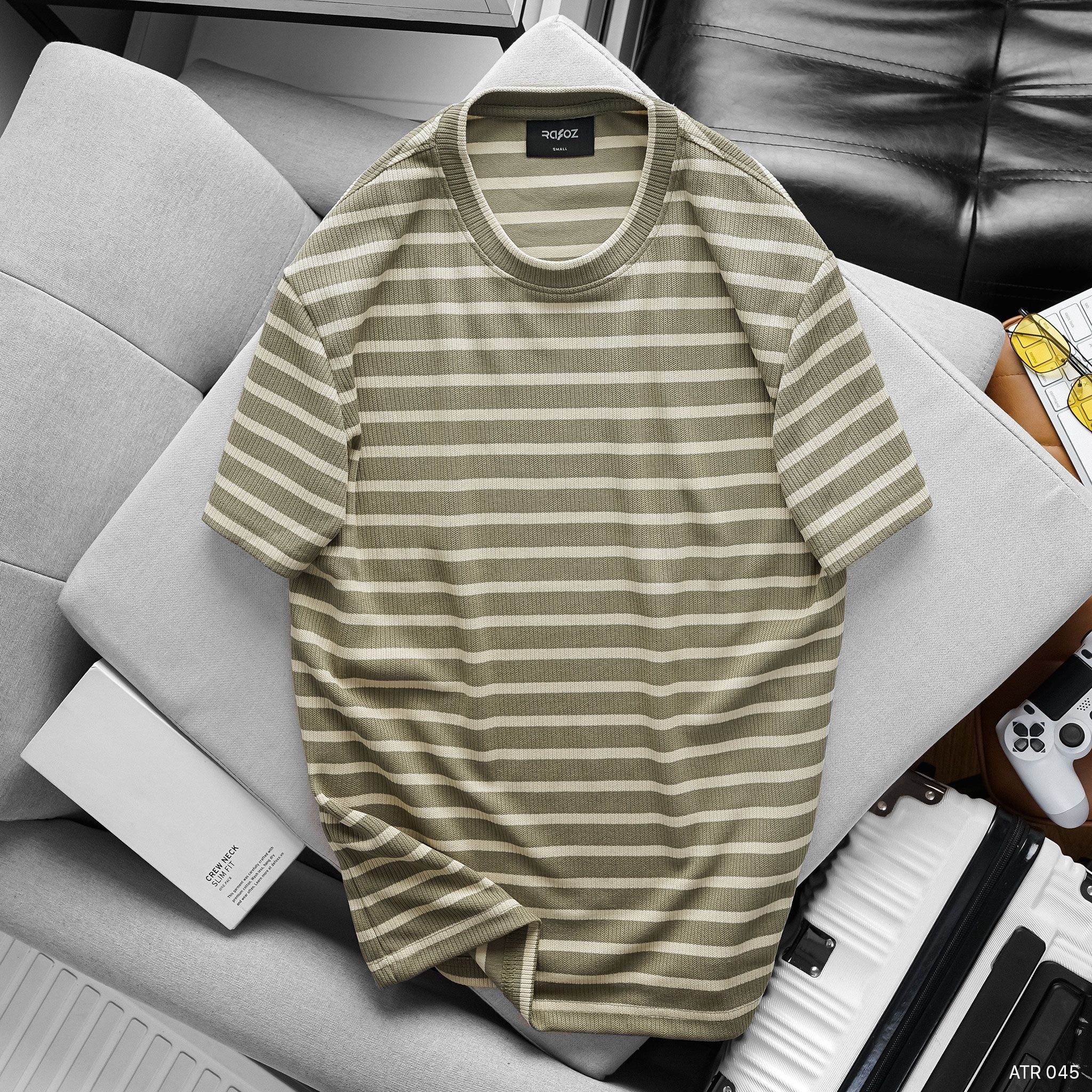  Áo thun RAFOZ basic striped - 045 