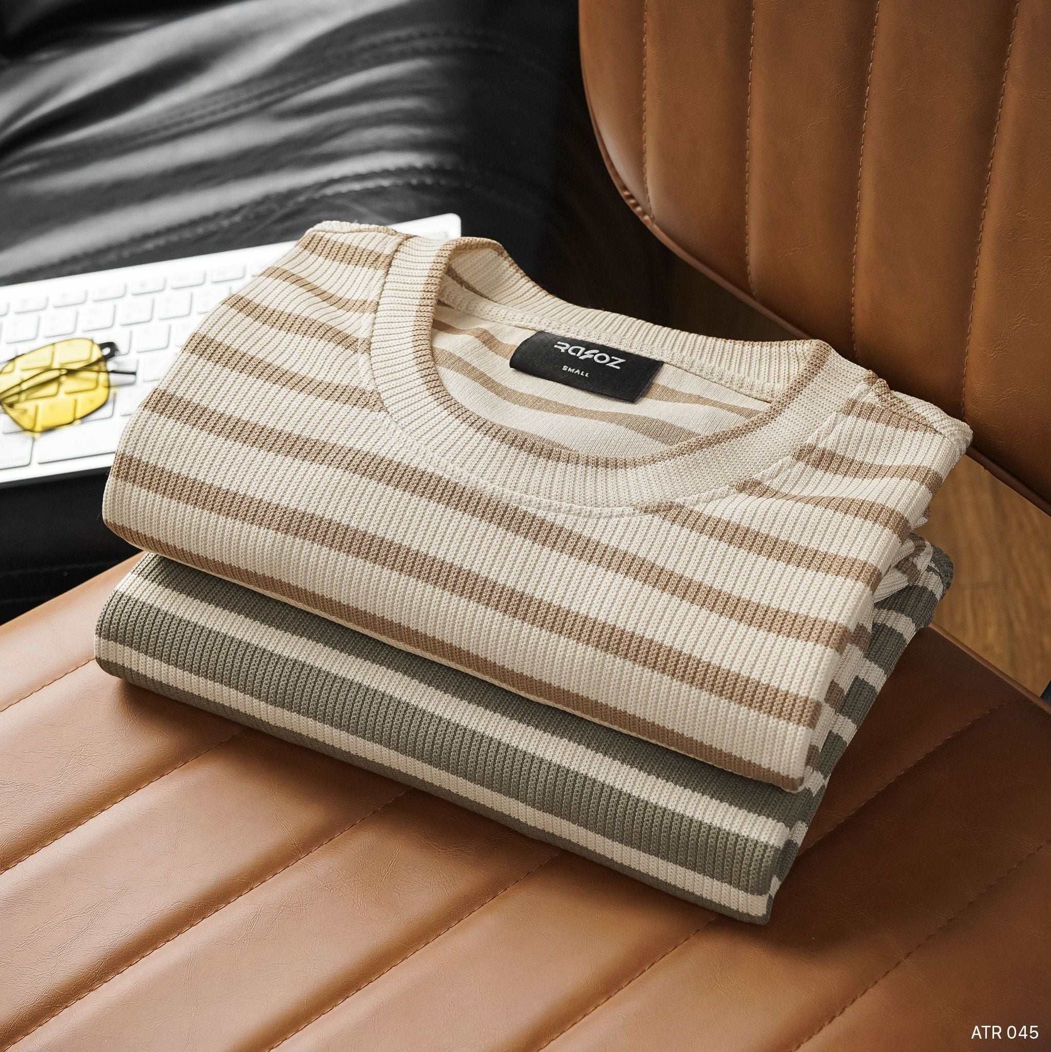  Áo thun RAFOZ basic striped - 045 