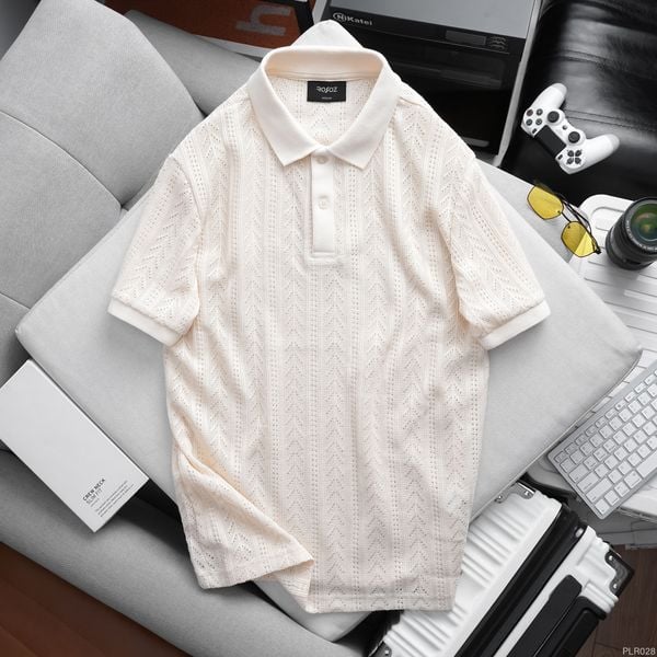  Áo polo RAFOZ wool texture - 028 