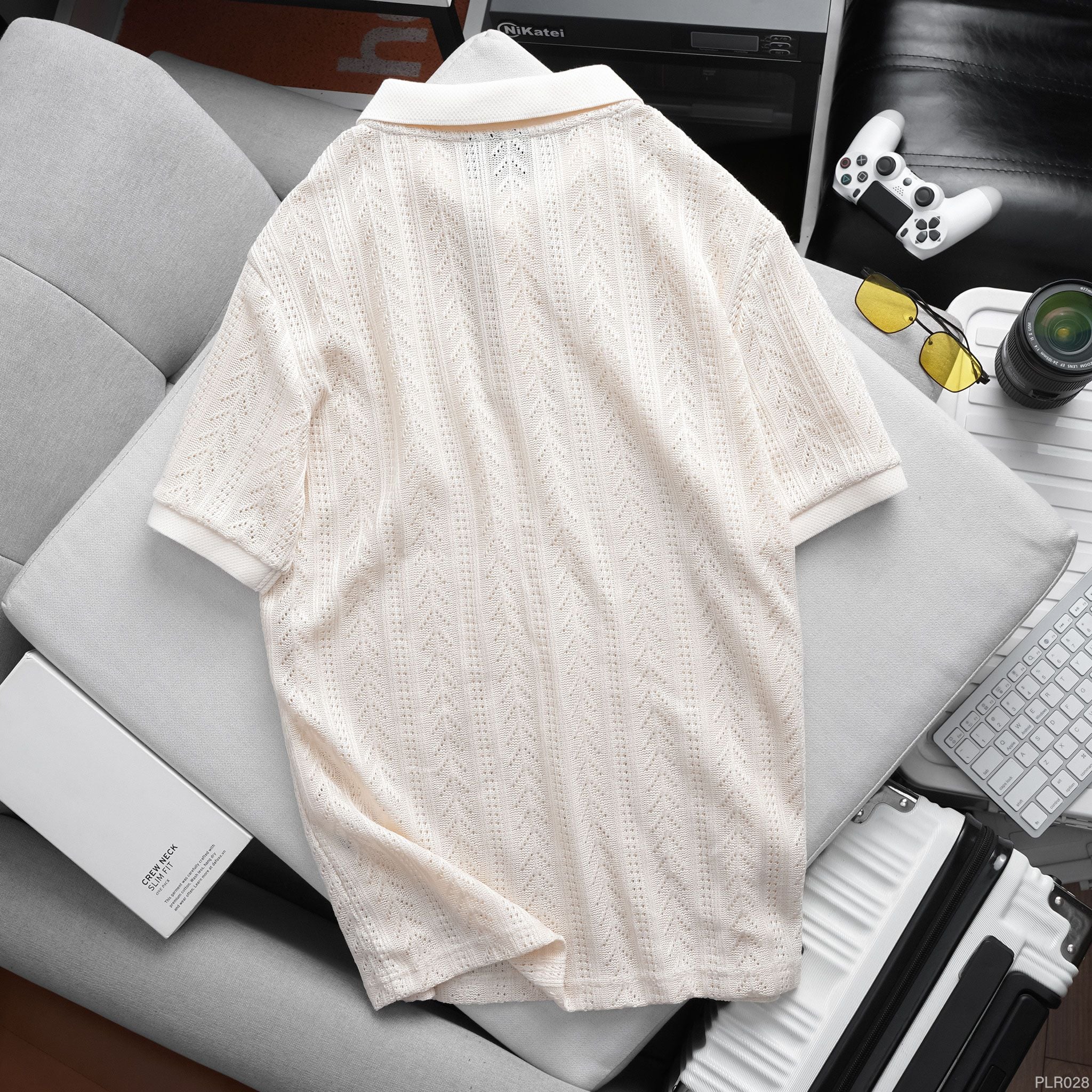  Áo polo RAFOZ wool texture - 028 