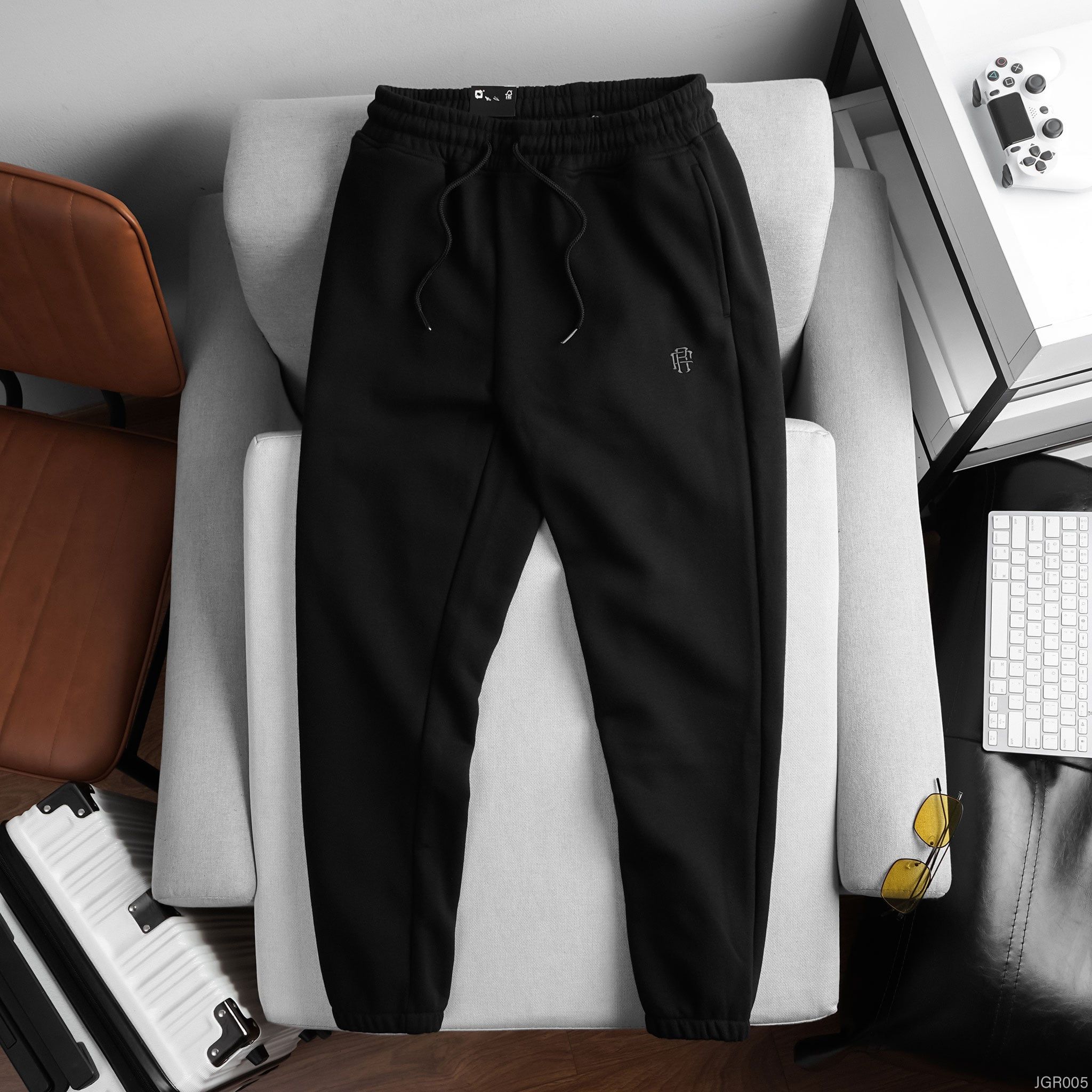  Quần jogger nỉ RAFOZ with logo - 005 