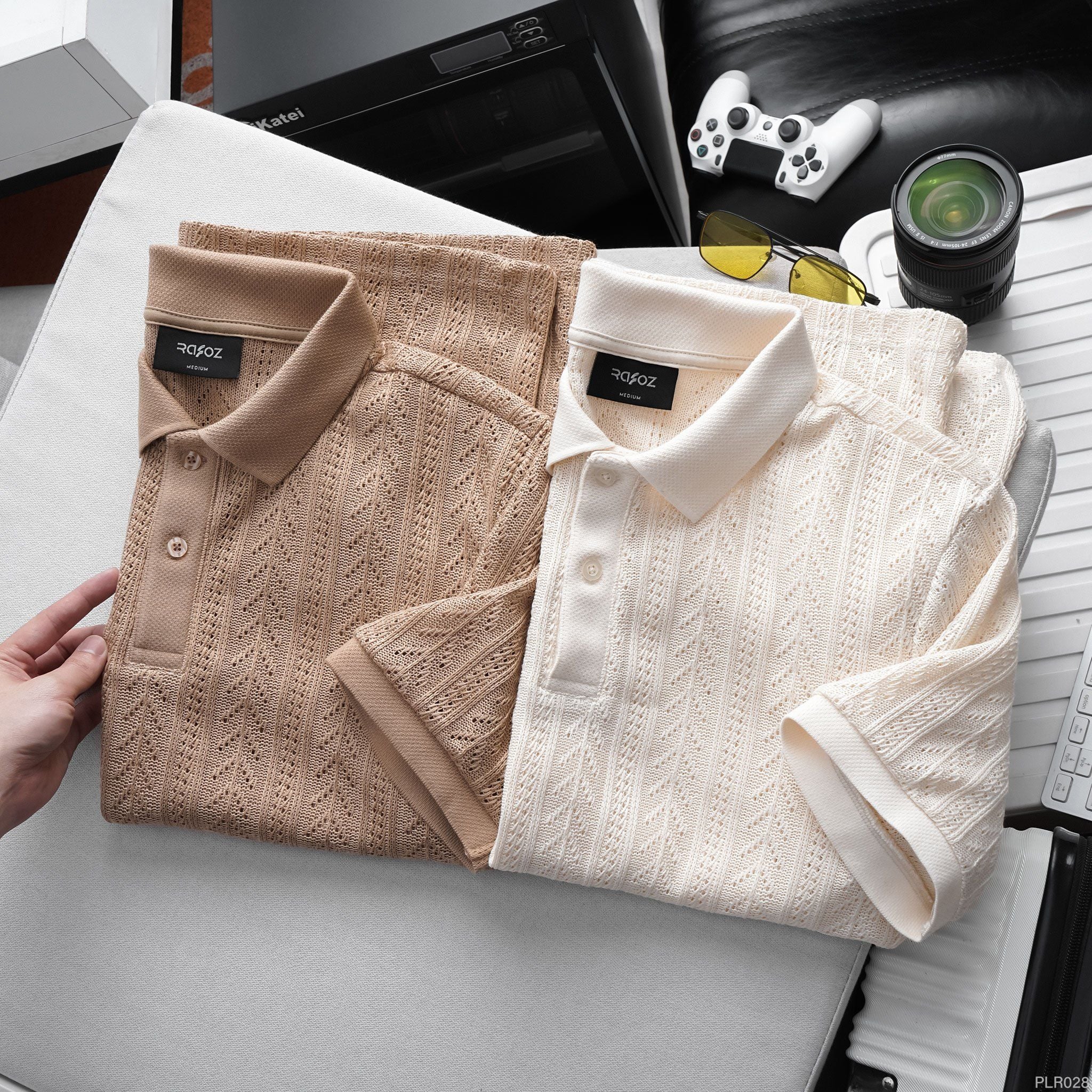  Áo polo RAFOZ wool texture - 028 