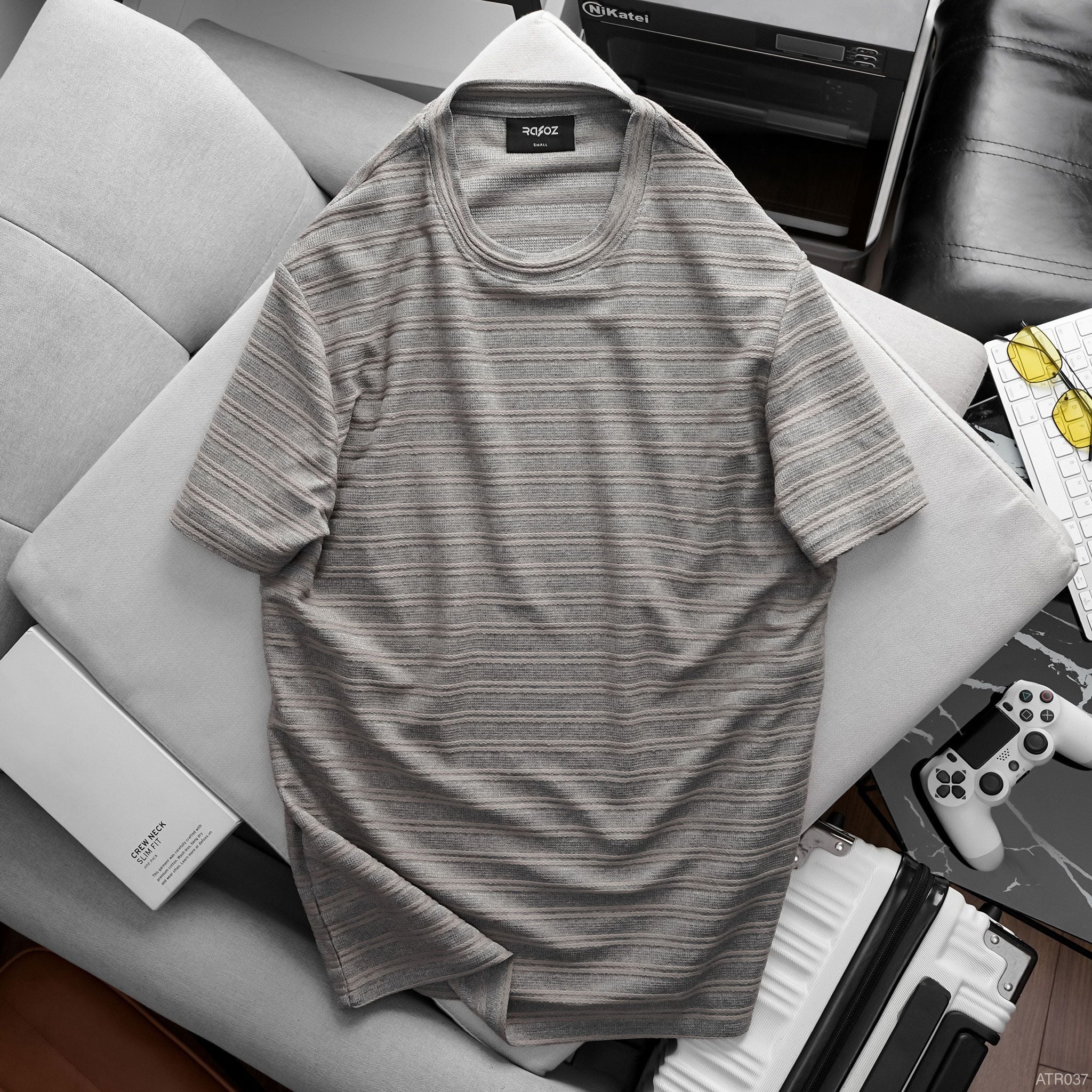  Áo thun Horizontal Stripes RAFOZ - 037 