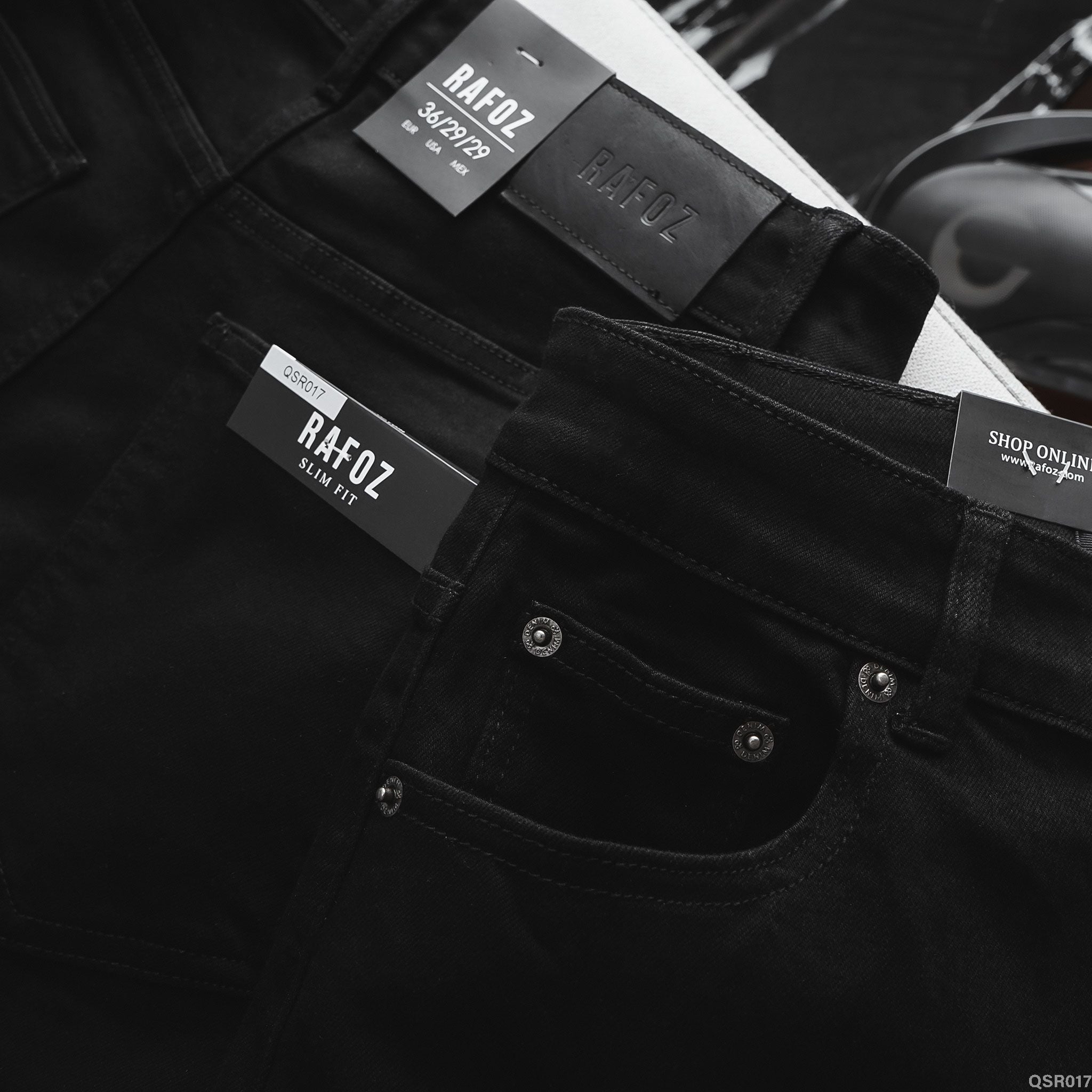  Quần short jean Slim-fit RAFOZ - 017 