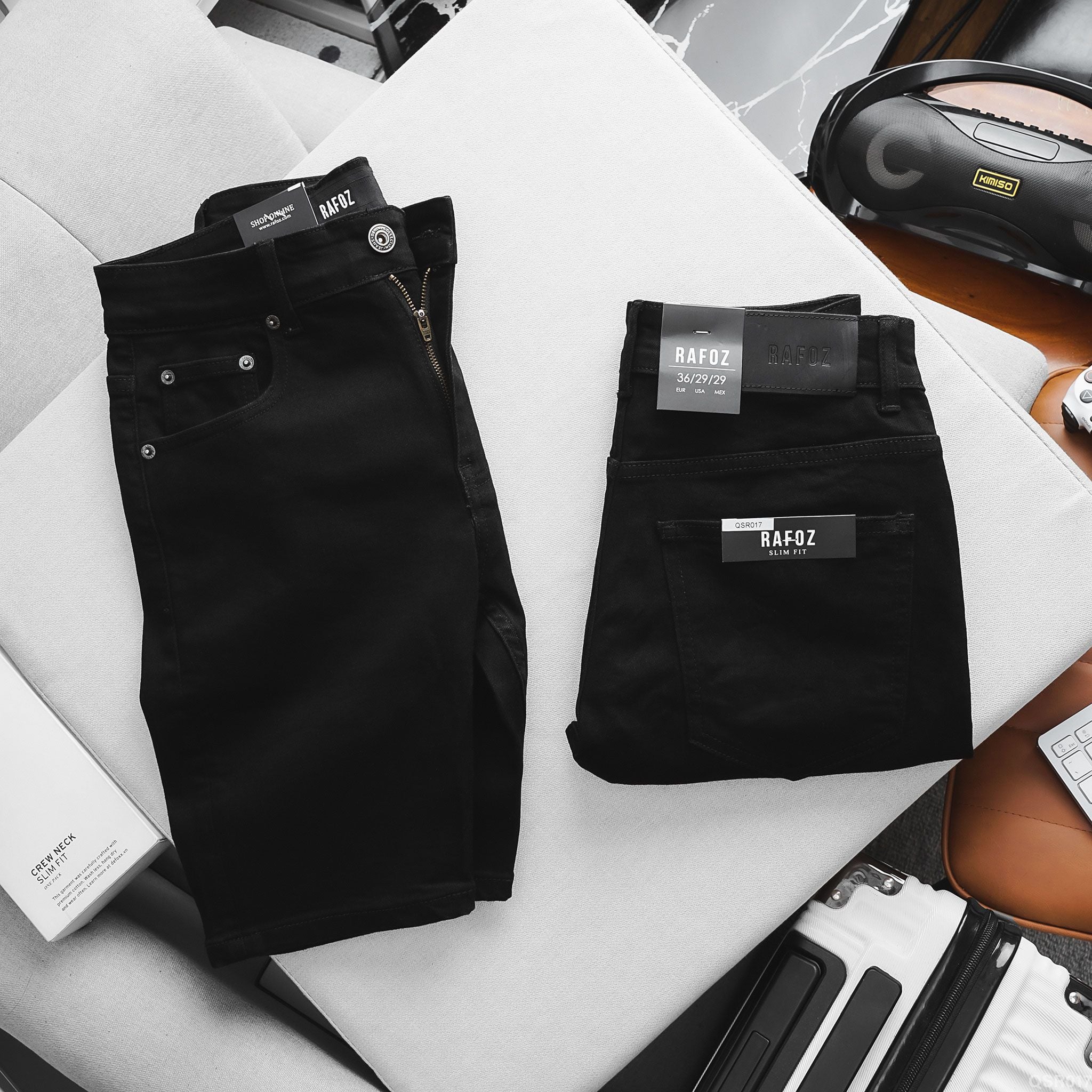  Quần short jean Slim-fit RAFOZ - 017 