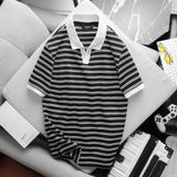  Áo polo cổ V RAFOZ kẻ ngang - 021 
