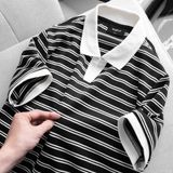  Áo polo cổ V RAFOZ kẻ ngang - 021 