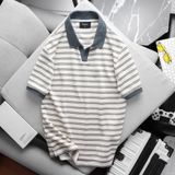  Áo polo cổ V RAFOZ kẻ ngang - 021 