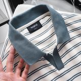 Áo polo cổ V RAFOZ kẻ ngang - 021 