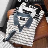  Áo polo cổ V RAFOZ kẻ ngang - 021 