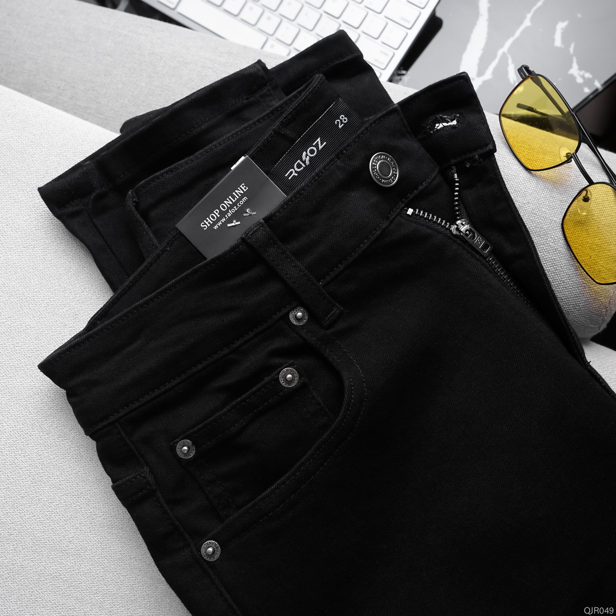  Quần jean RAFOZ Black Slim fit - 049 