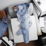  Quần jean RAFOZ xanh sáng xước - 048 