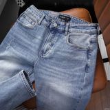  Quần jean RAFOZ xanh sáng xước - 048 