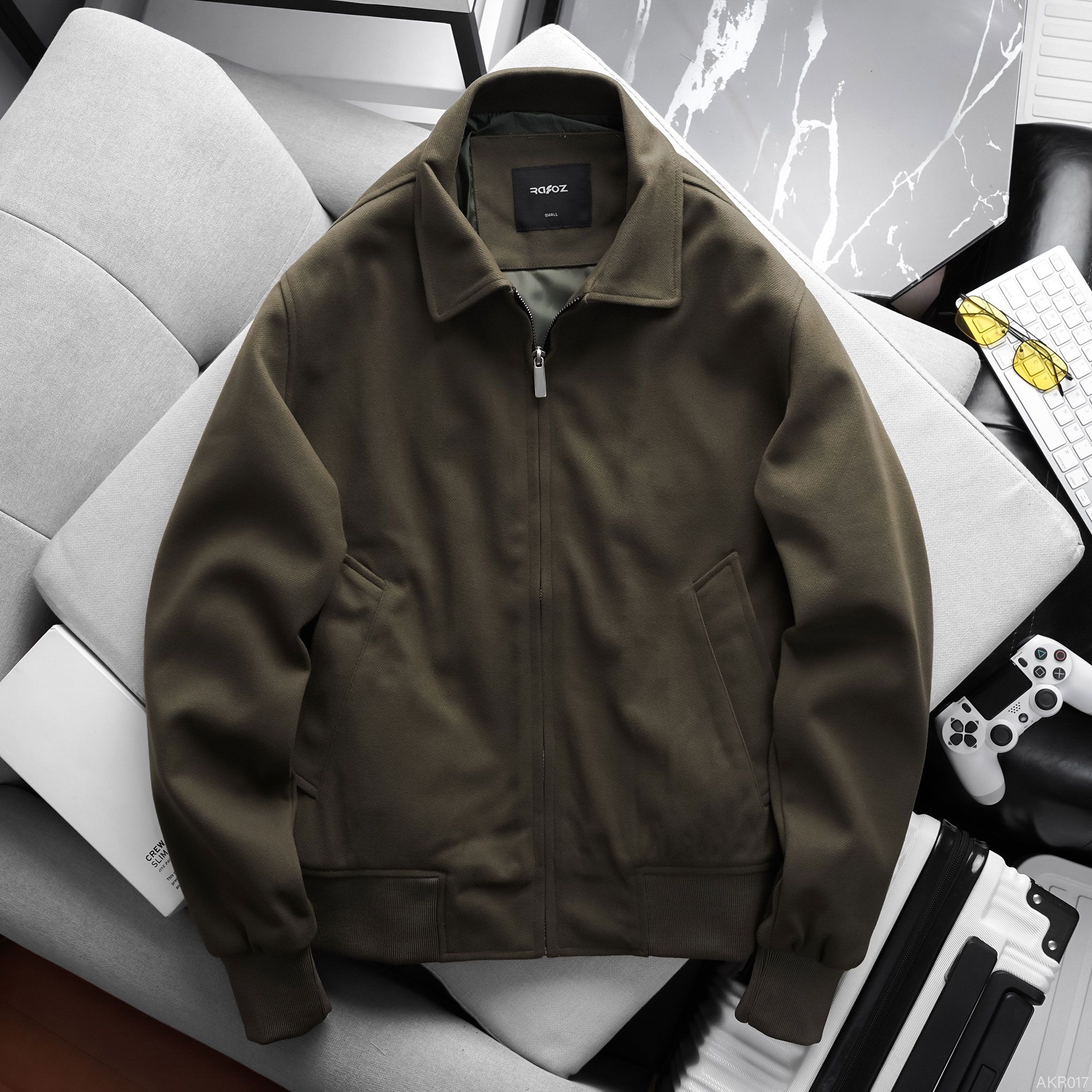  Áo khoác RAFOZ wool blend basic - 017 