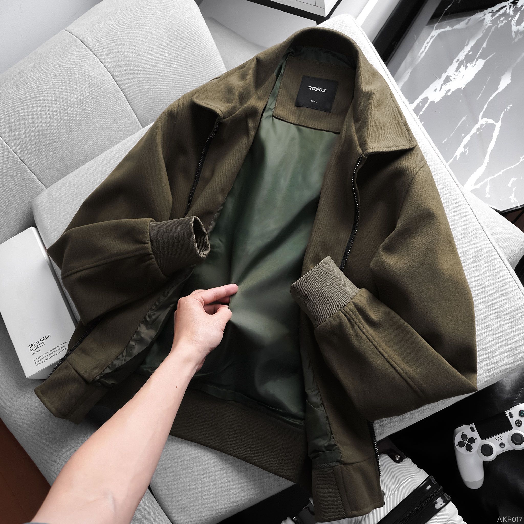  Áo khoác RAFOZ wool blend basic - 017 