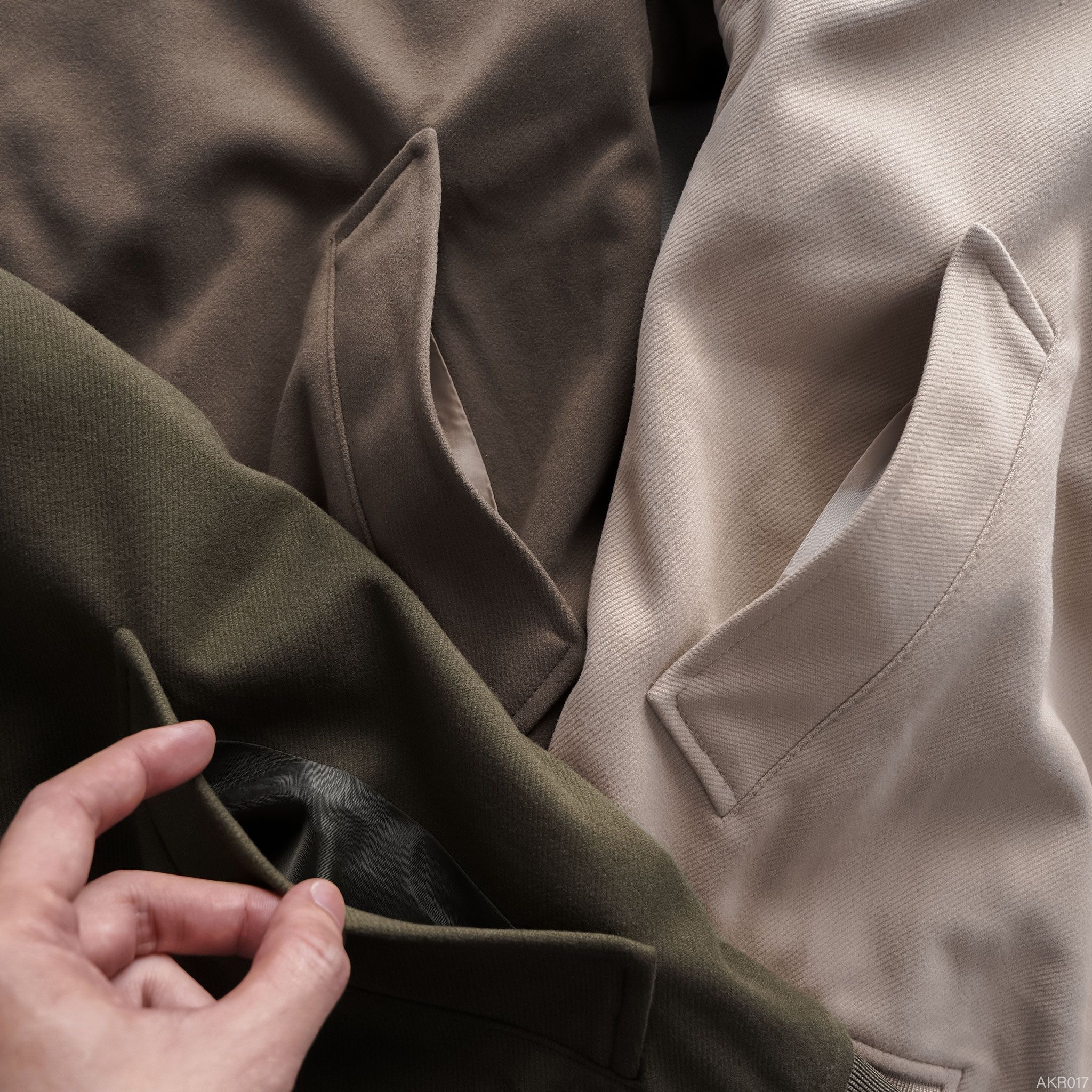  Áo khoác RAFOZ wool blend basic - 017 