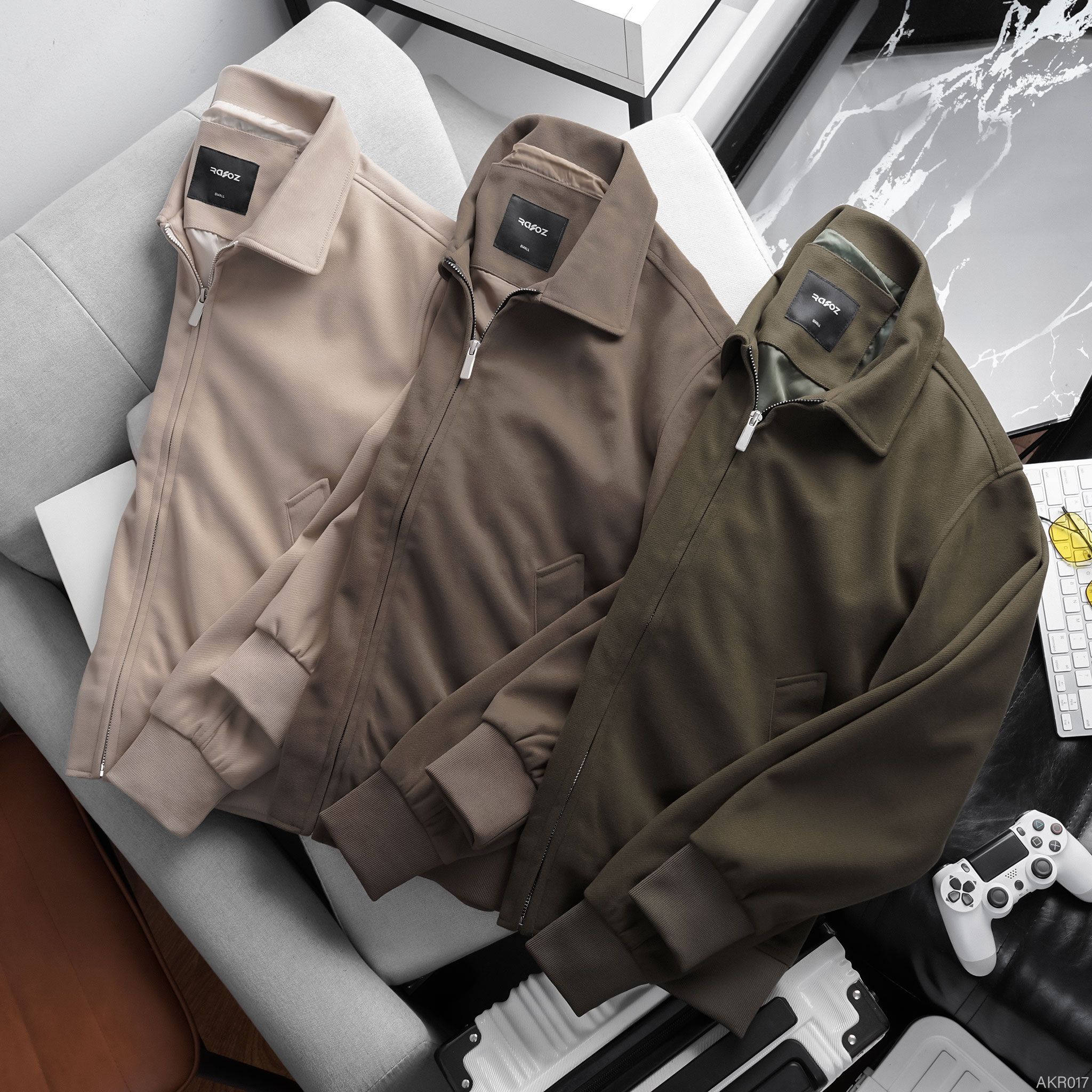  Áo khoác RAFOZ wool blend basic - 017 