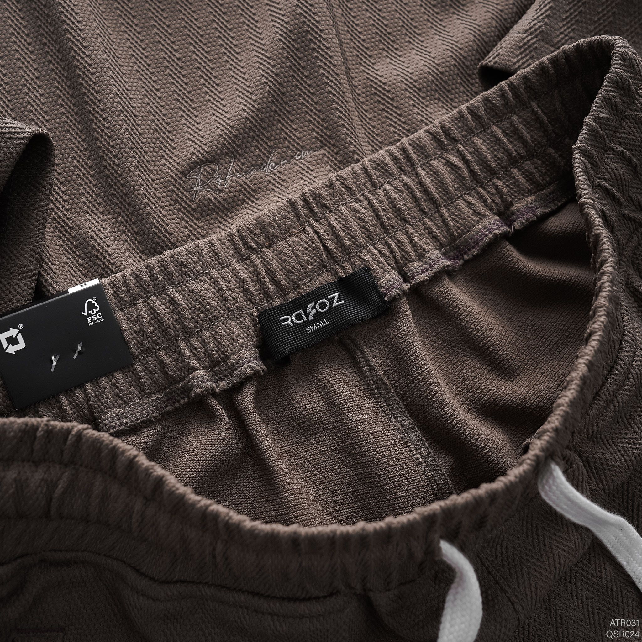  Quần short regular RAFOZ ribbed - 024 