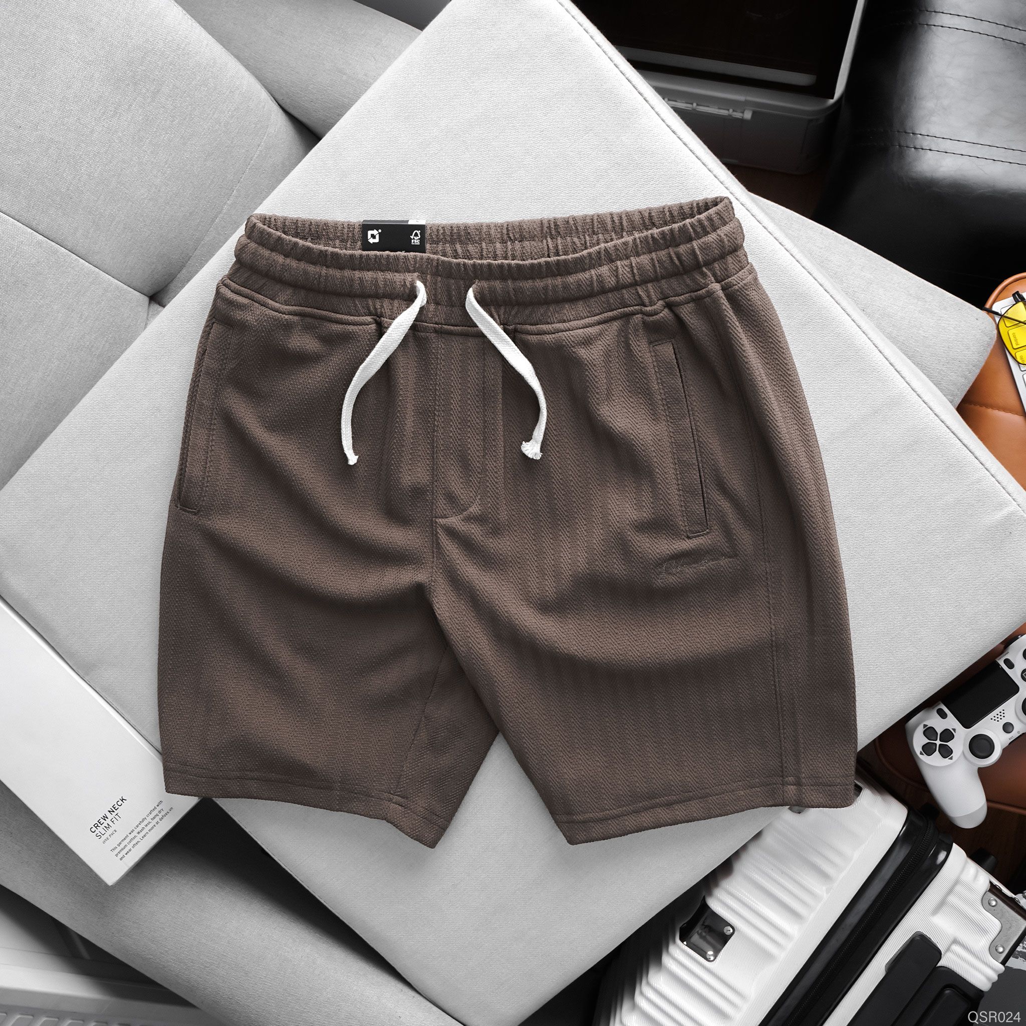  Quần short regular RAFOZ ribbed - 024 