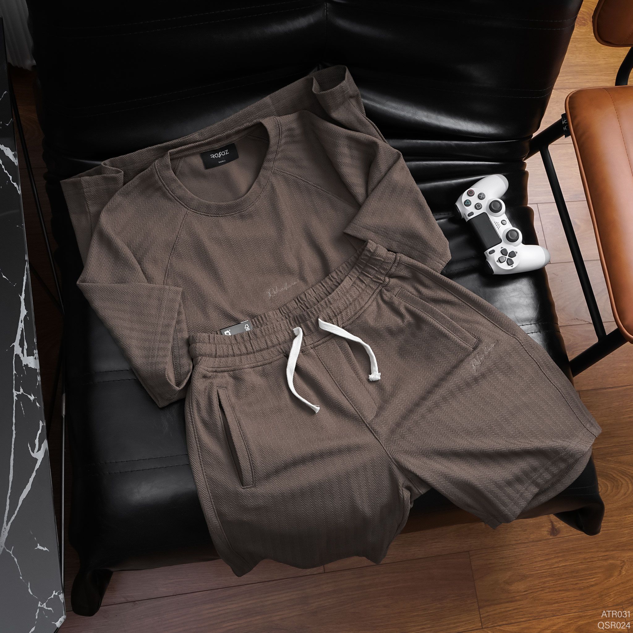  Quần short regular RAFOZ ribbed - 024 