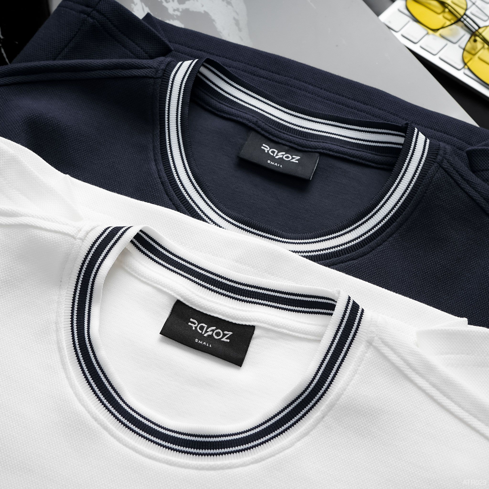  Áo thun RAFOZ bo phối viền - 029 