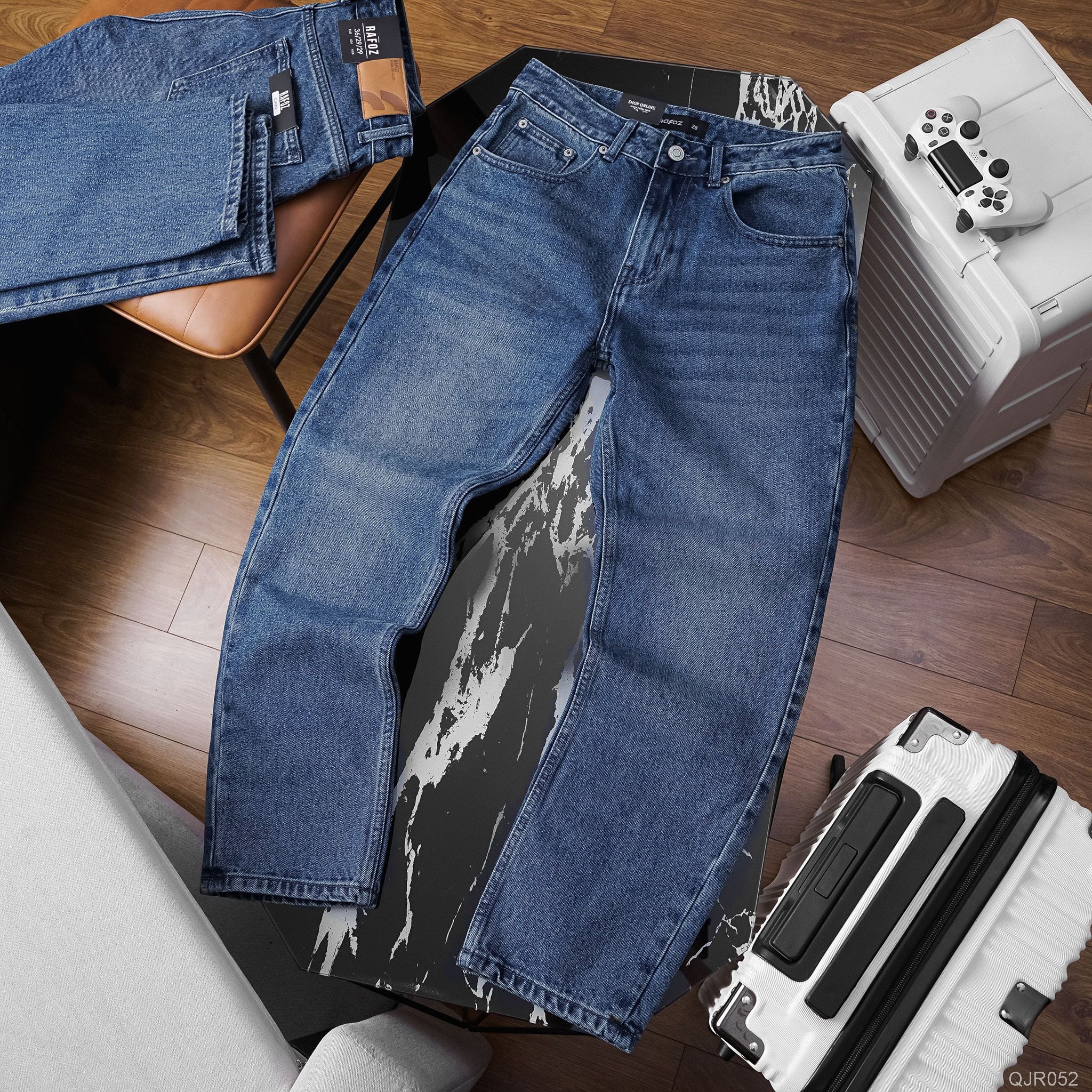  Quần jean RAFOZ Blue relaxed - 052 