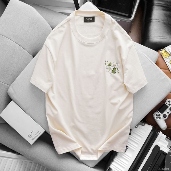  Áo thun RAFOZ Cream Floral - 044 