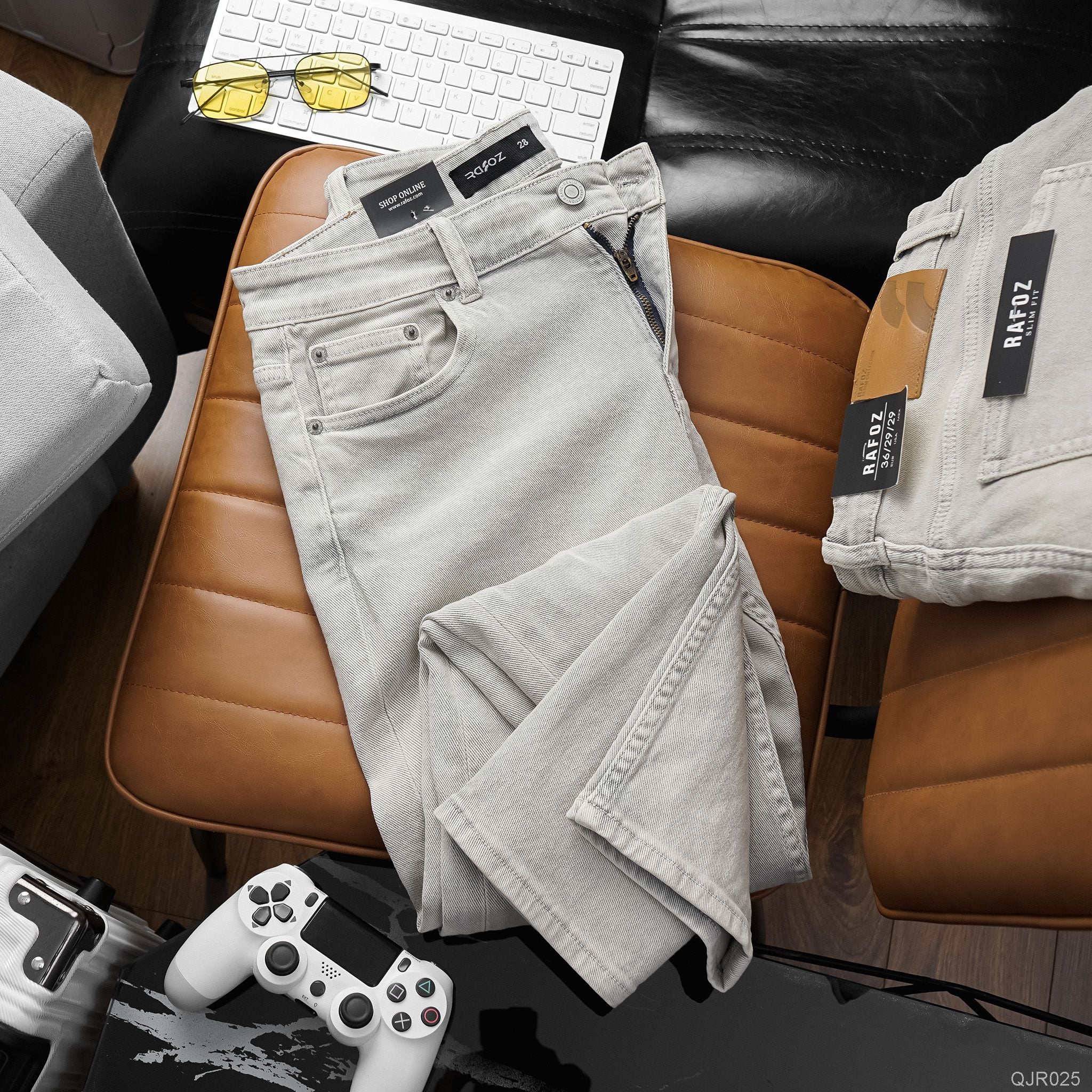  Quần jean RAFOZ slimfit grayish - 025 