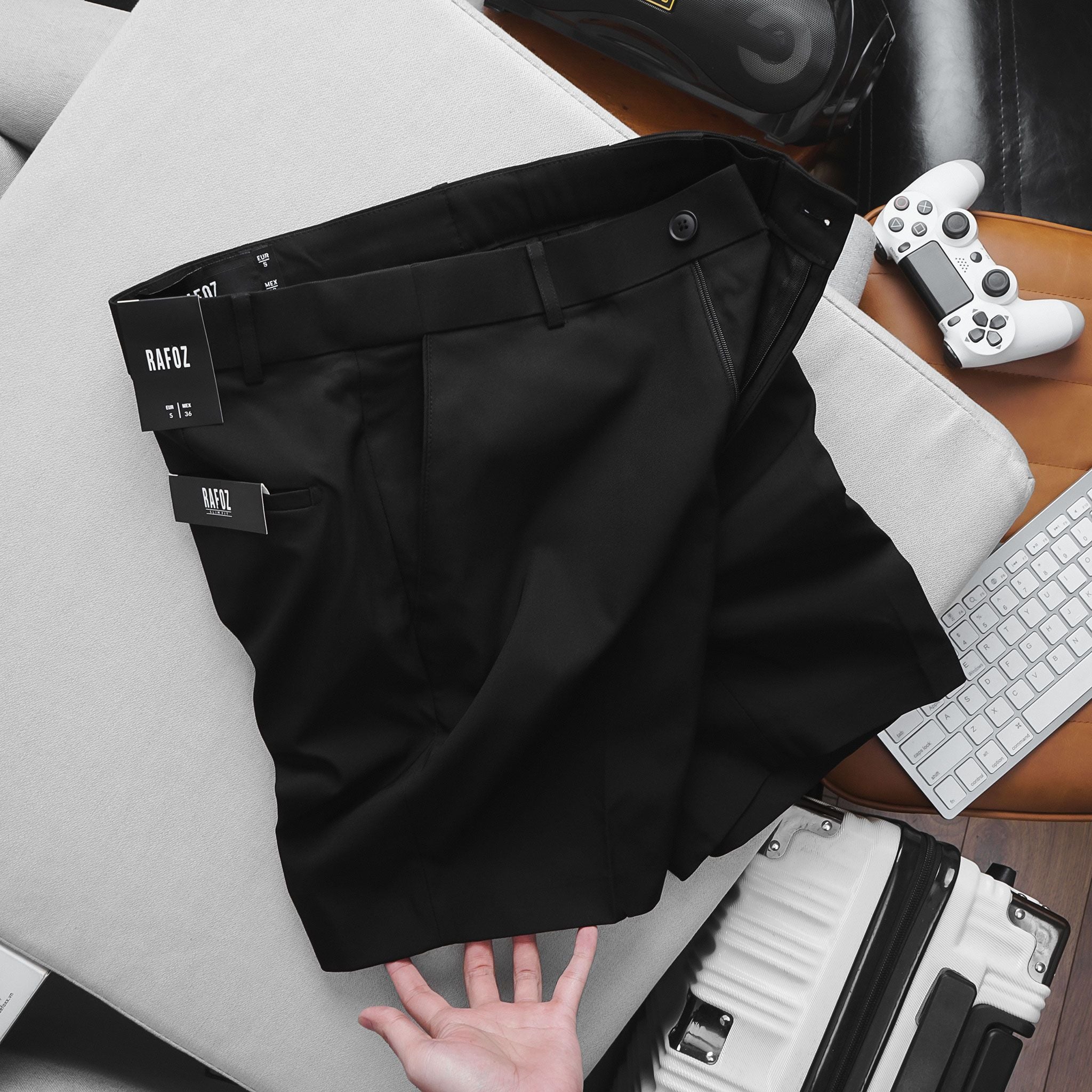  Quần short tây basic RAFOZ - 025 