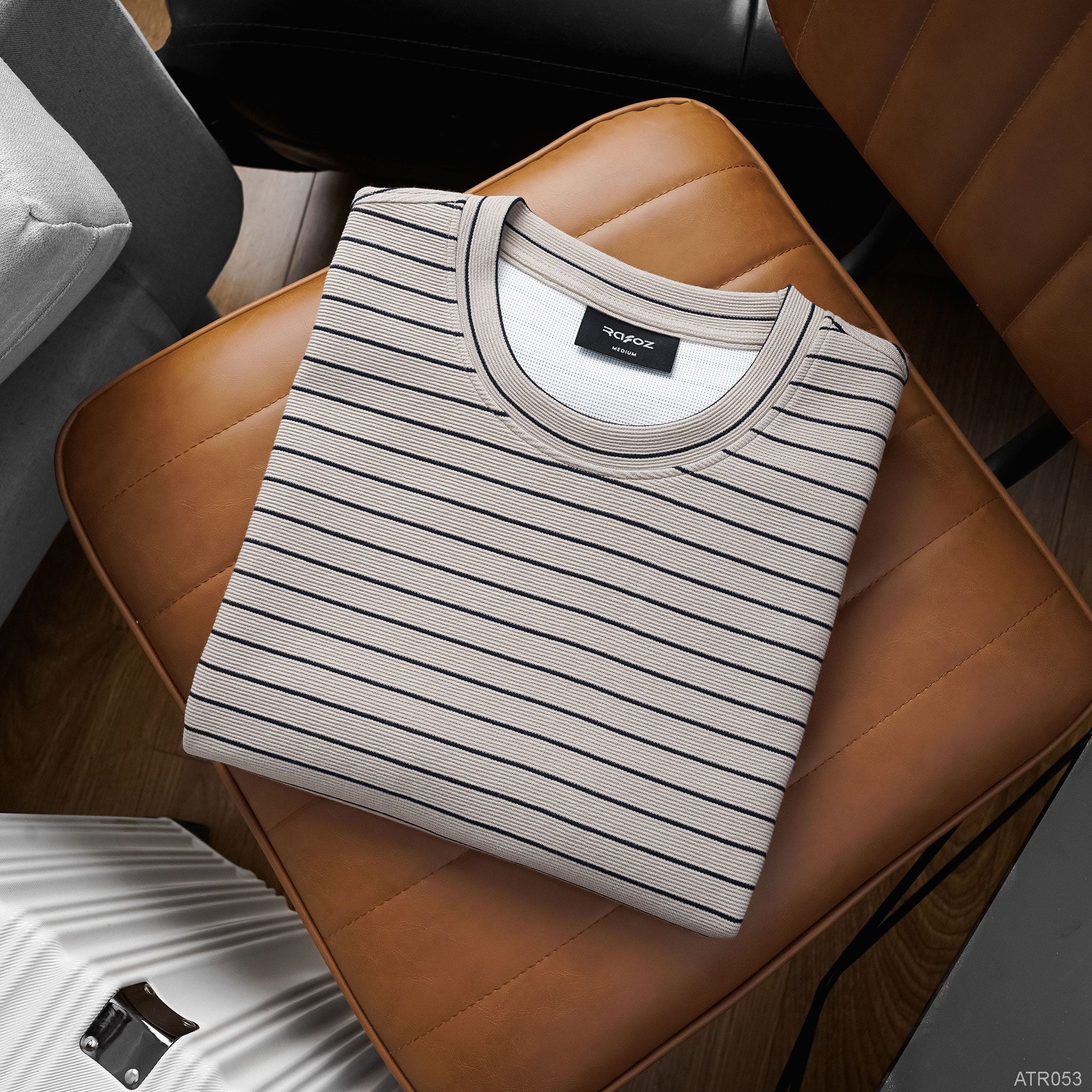  Áo thun RAFOZ Striped regular fit - 053 