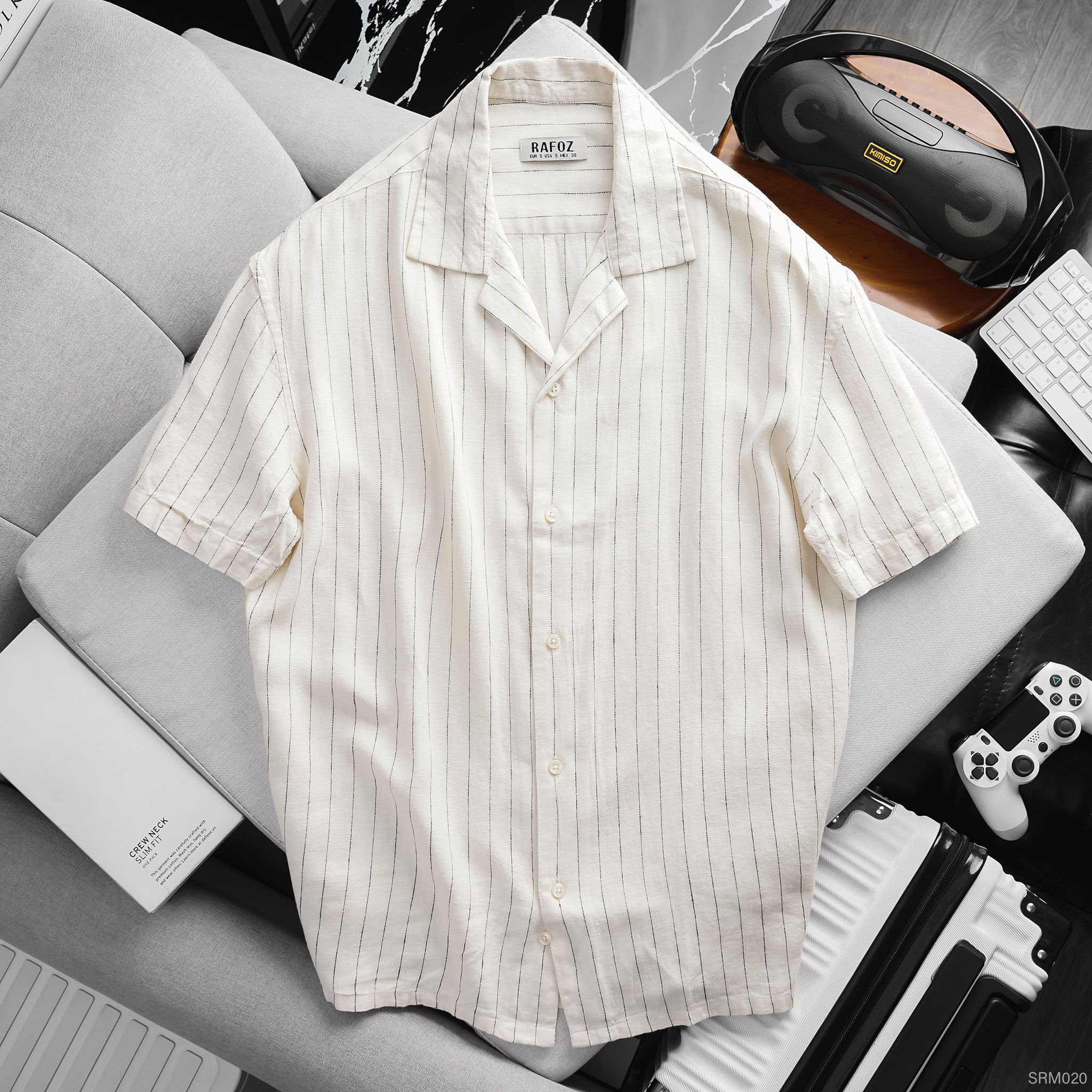  Áo sơ mi RAFOZ vertical stripes - 020 