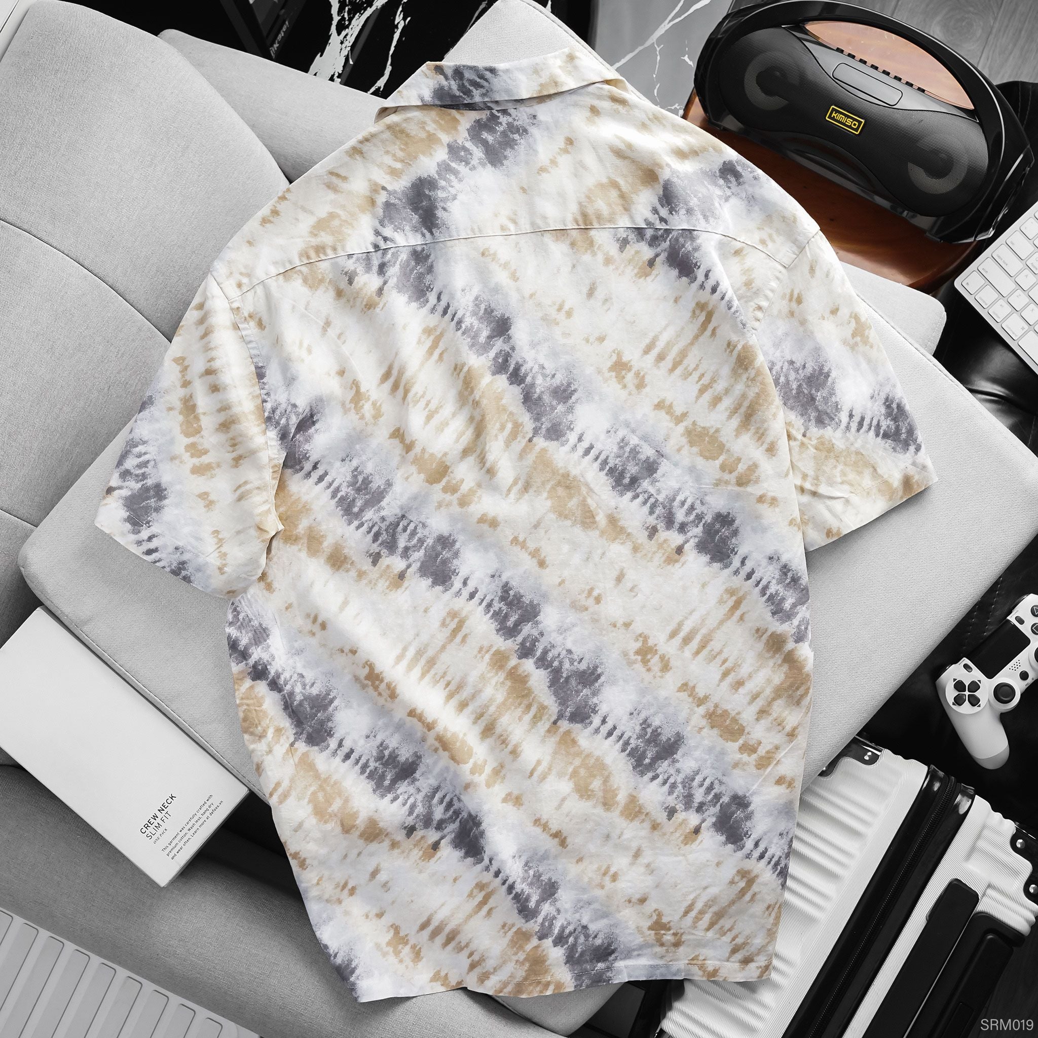  Áo sơ mi cuban RAFOZ color mixture - 019 