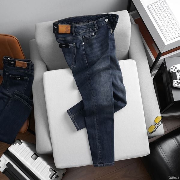  Quần jean slimfit dark blue - 036 