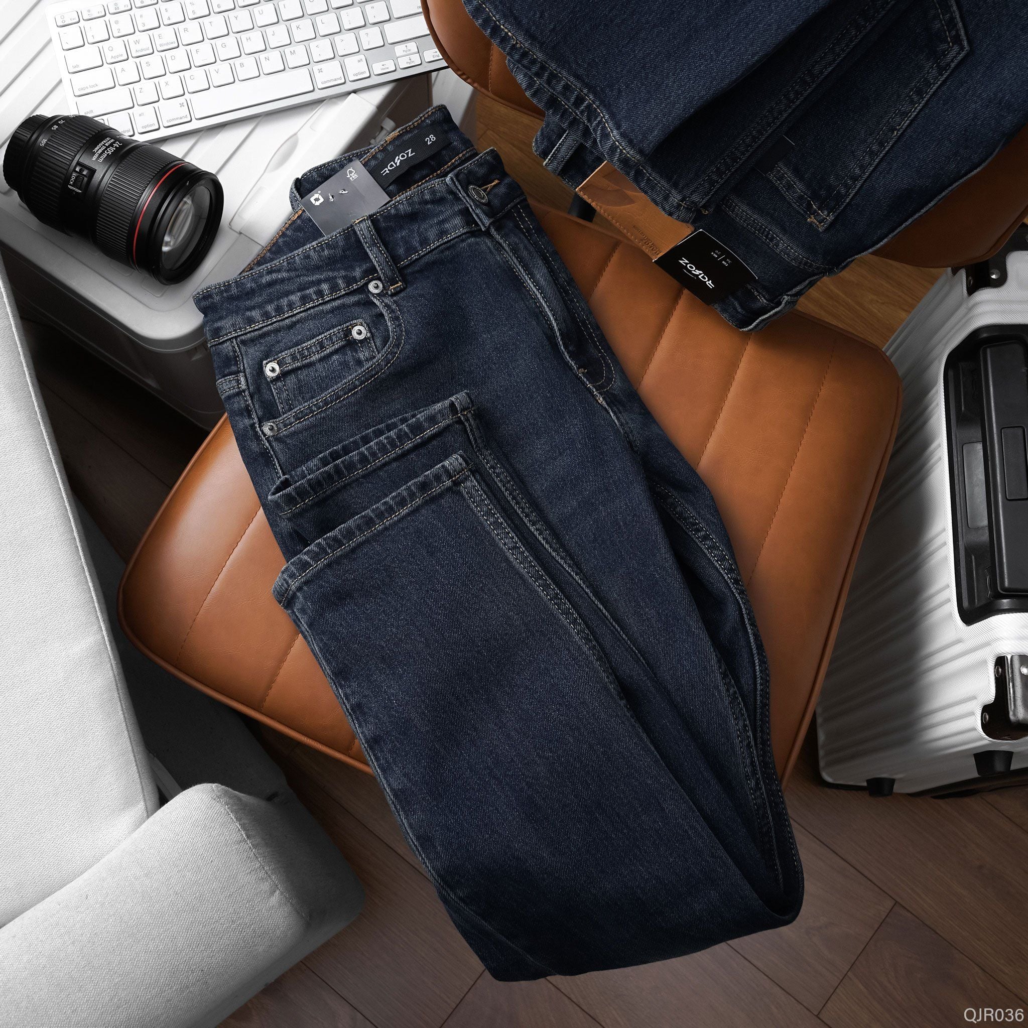  Quần jean slimfit RAFOZ dark blue - 036 