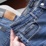  Quần short jean RAFOZ xanh wash basic - 012 