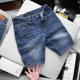  Quần short jean RAFOZ xanh wash basic - 012 