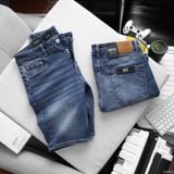  Quần short jean RAFOZ xanh wash basic - 012 