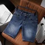 Quần short jean RAFOZ xanh wash basic - 012 