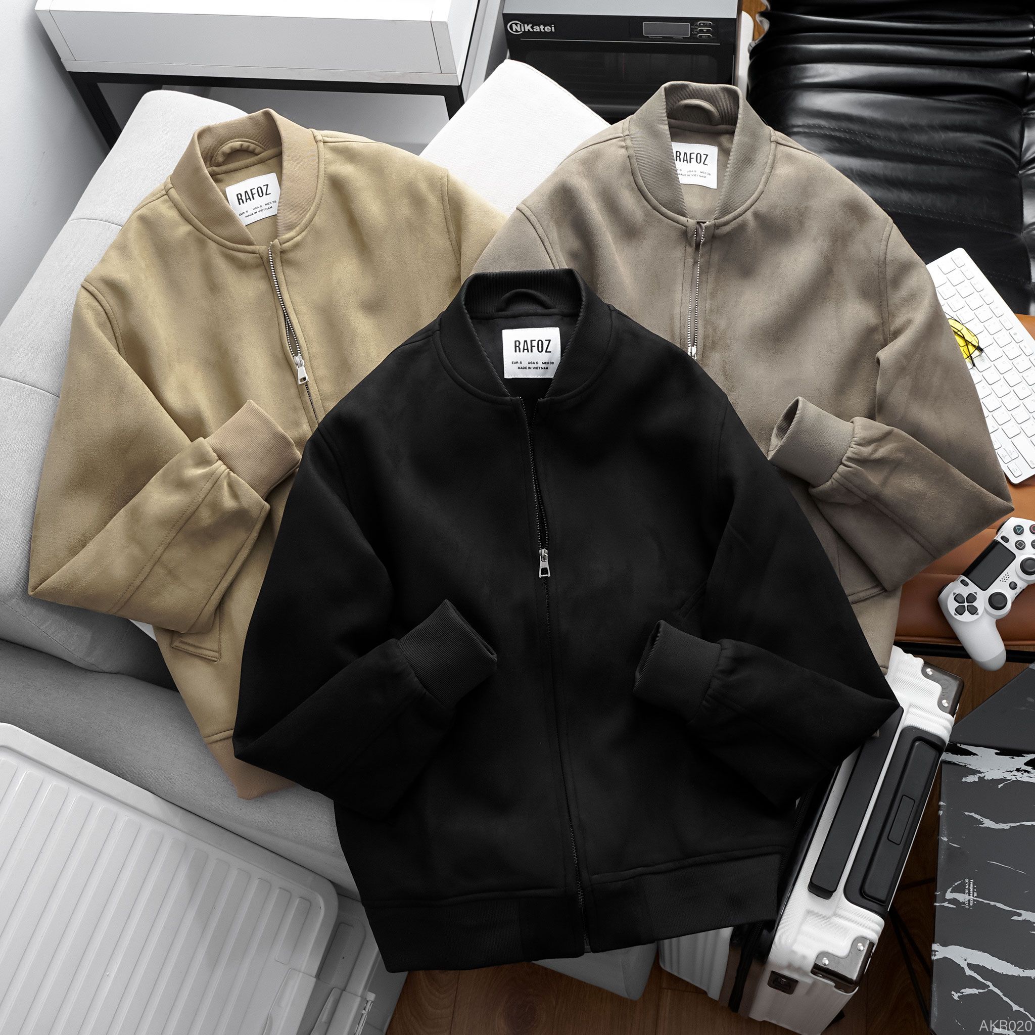  Áo khoác RAFOZ suede leather - 020 