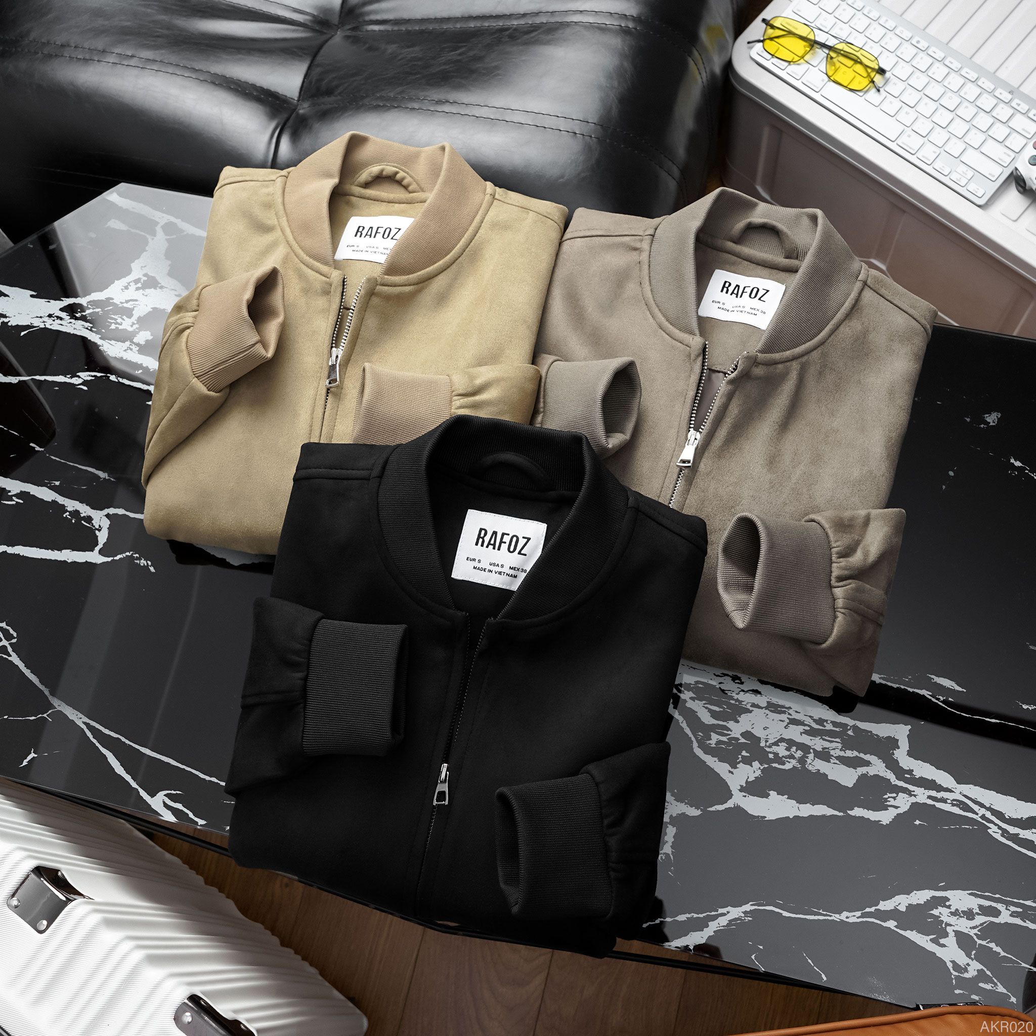  Áo khoác RAFOZ suede leather - 020 