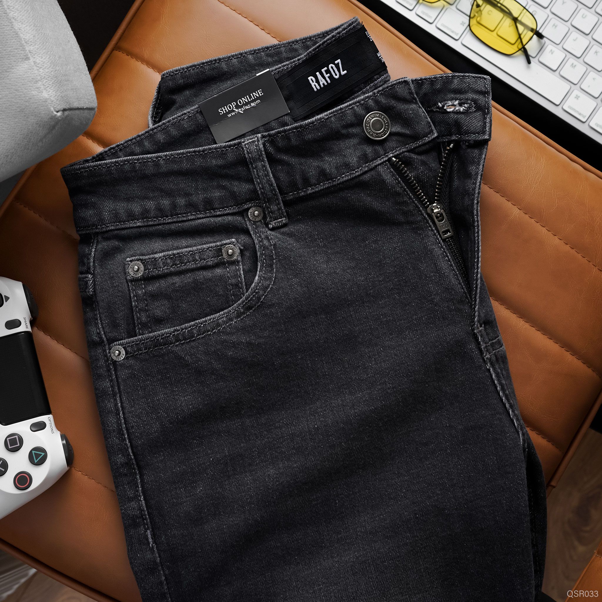  Quần short jean slimfit RAFOZ - 033 