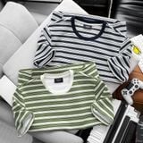  Áo thun RAFOZ textured striped - 049 