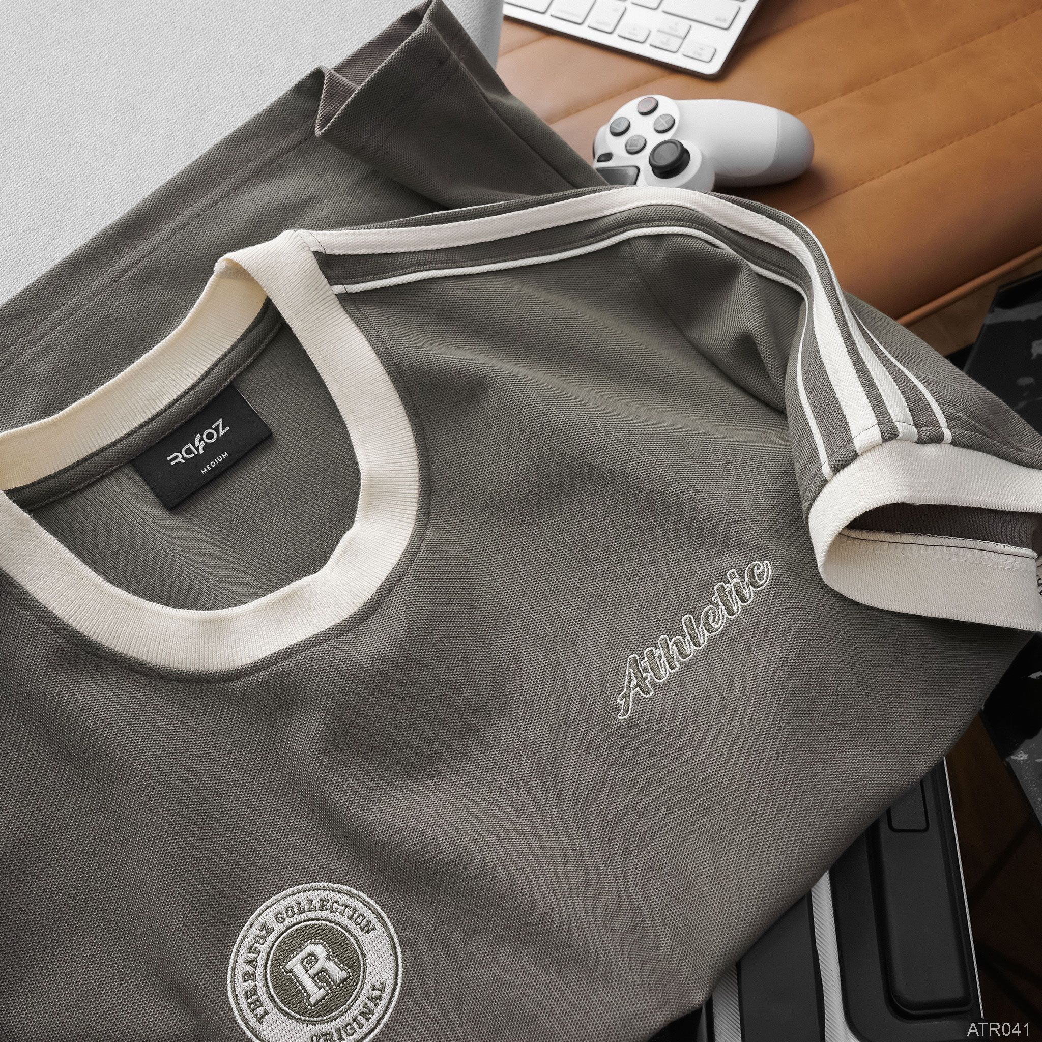  Áo thun RAFOZ Contrast embroidery - 041 