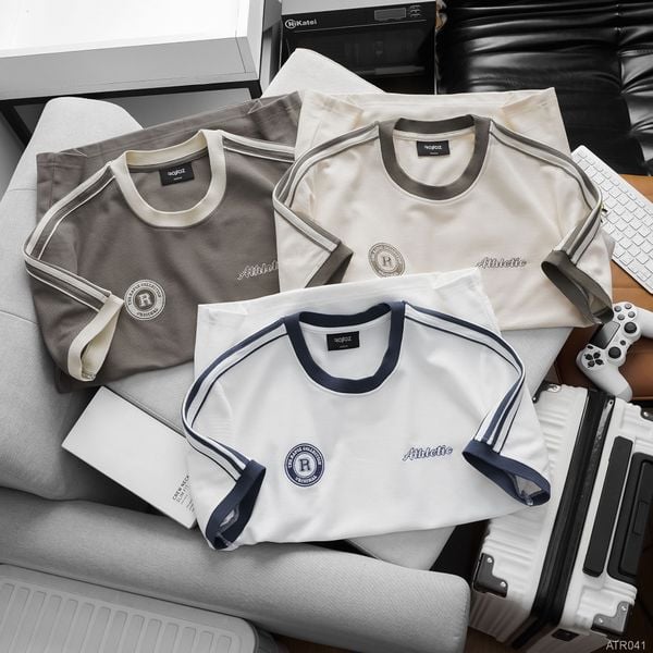  Áo thun RAFOZ Contrast embroidery - 041 