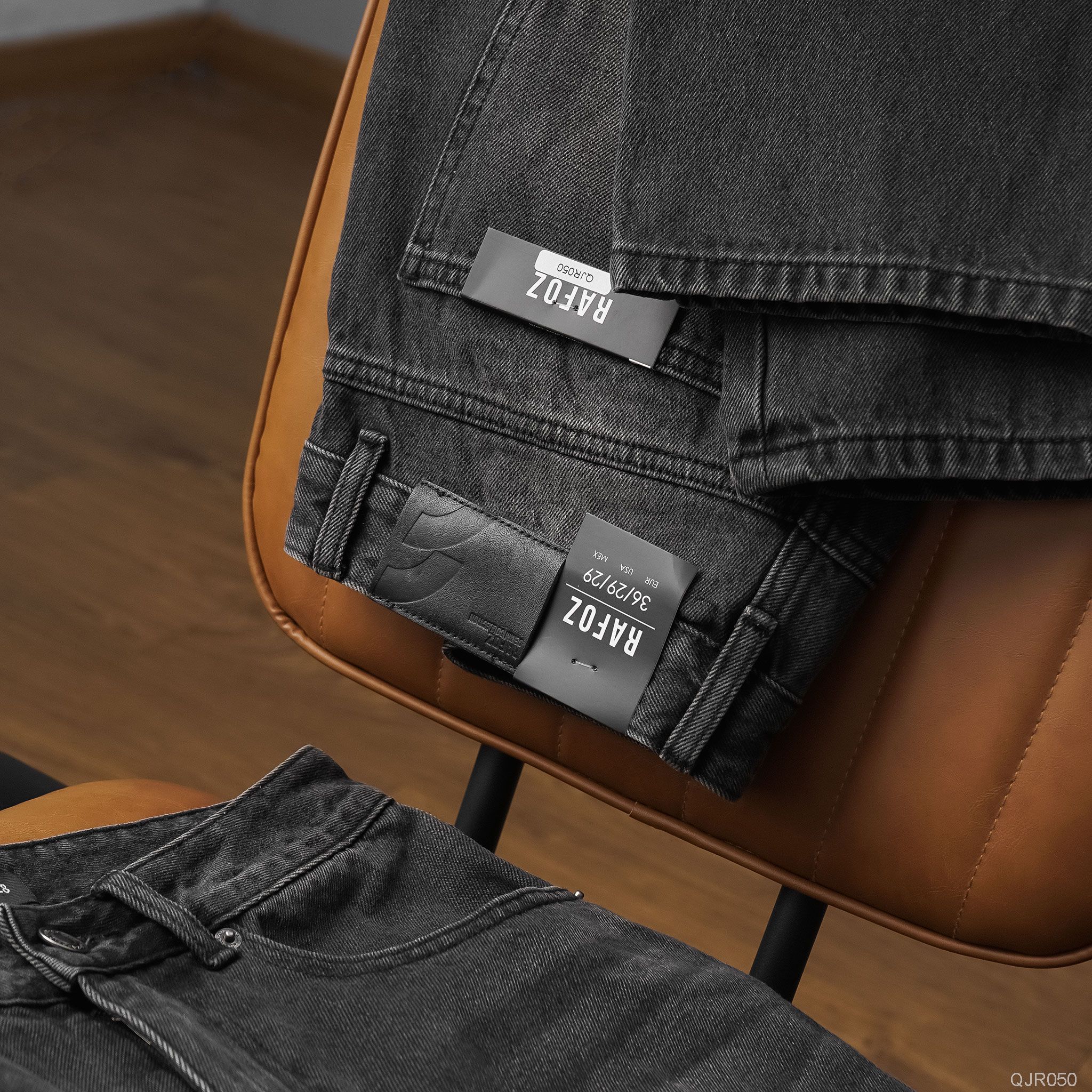  Quần jean relaxed RAFOZ grey wash - 050 