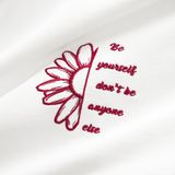  Áo thun RAFOZ flower quotes - 054 